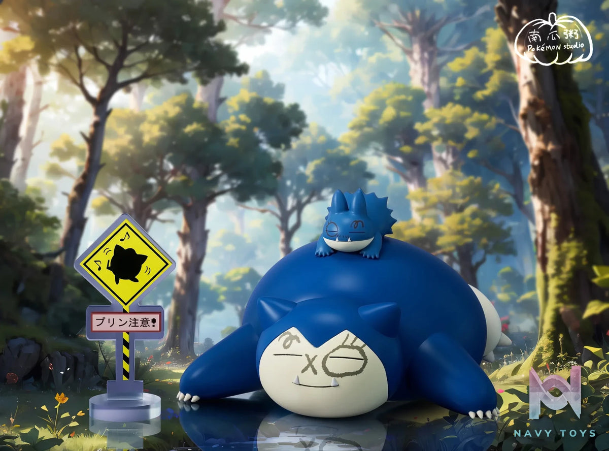 Nan Gua Zhou Studio – Pokémon Snorlax Evolution Set 1/20