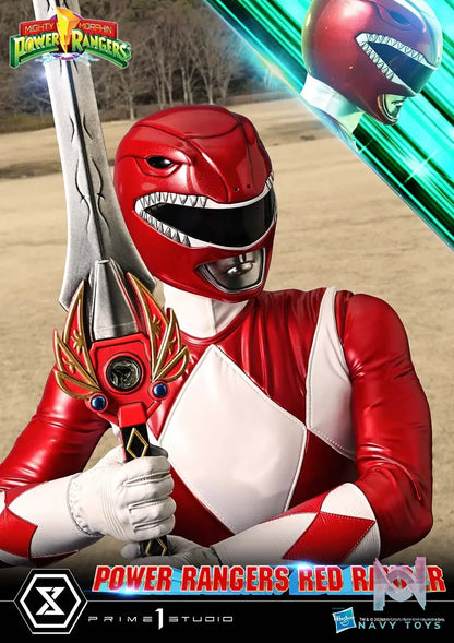 Prime 1 Studio – Premium Masterline Mighty Morphin Power Rangers Power Rangers Red Ranger PMPWR-02 (Licensed)
