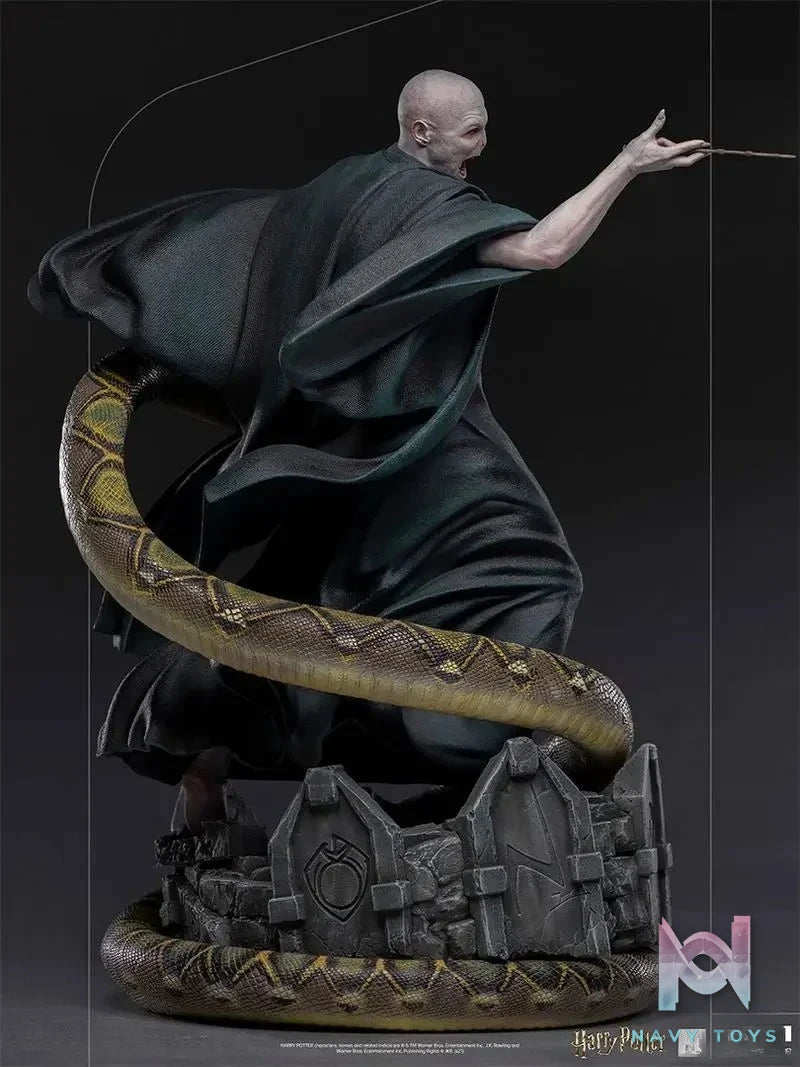 IRON Studio - Statue Voldemort and Nagini Harry Potter Legacy Replica 1/4 (Licensed) resin statue Navy Toys anime figure