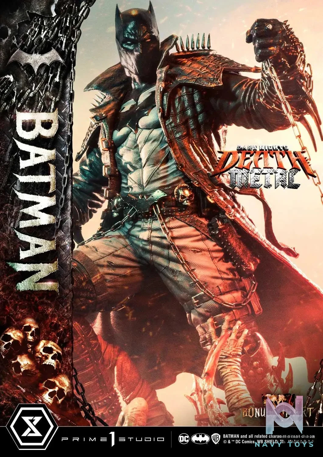 Prime 1 Studio – Museum Masterline Dark Nights: Death Metal (Comics) Batman MMDCMT-09 MMDCMT-09DX MMDCMT-09DXS (Licensed)