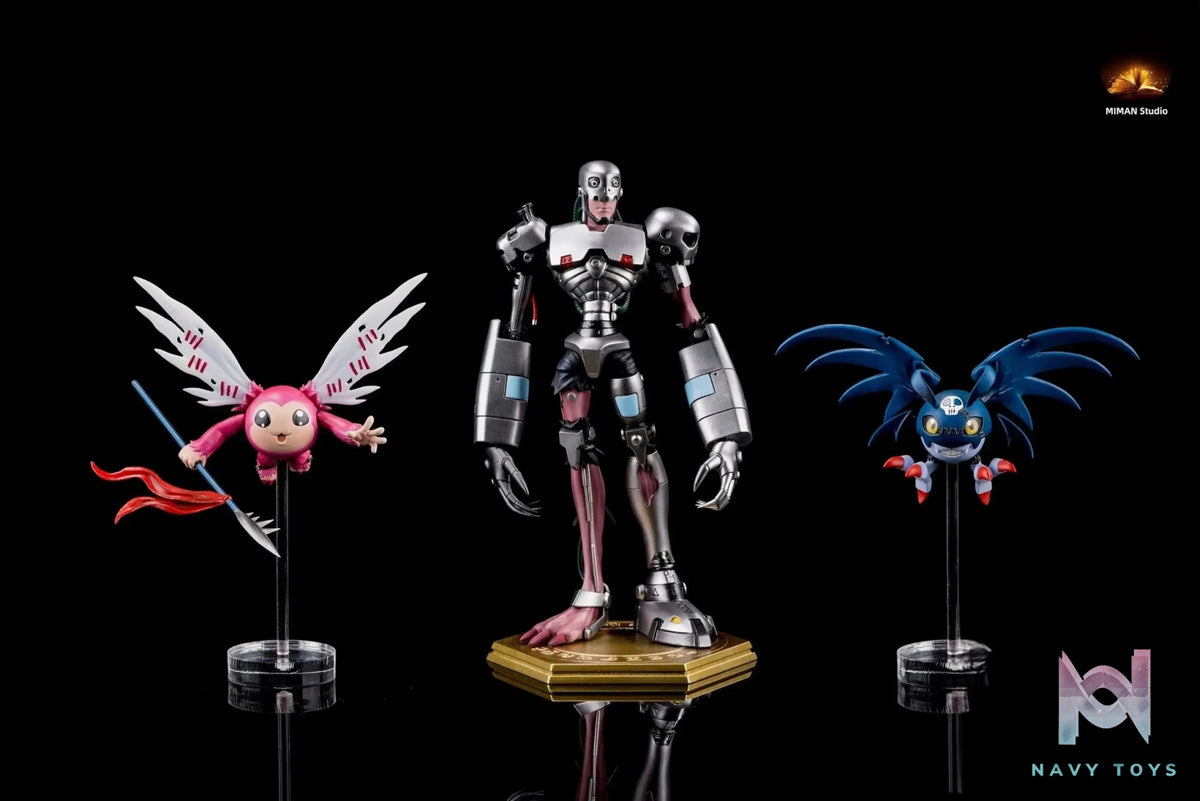 Mi Man Studio – Digimon Andromon DemiDevimon And Piximon