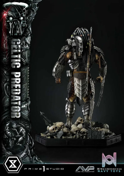 Prime 1 Studio Museum Masterline Alien vs. Predator Celtic Predator MMPR-05 MMPR-05S