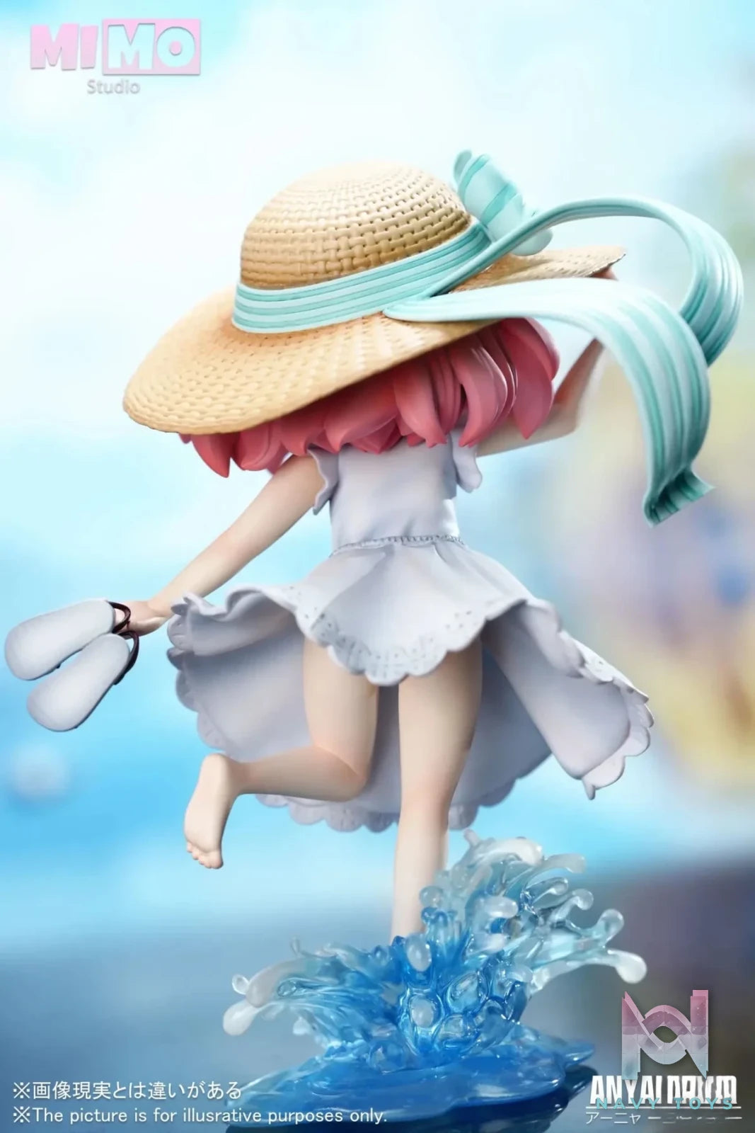 Mimo Studio - Spy x Family Dress Water - treading Anya Forger resin statue Navy Toys anime figure