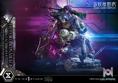Prime 1 Studio – GHOST IN THE SHELL STAND ALONE COMPLEX Motoko Kusanagi X Tachikoma Art by Entei Ryu Character color LBBGITS-02 LBBGITS-02S (Licensed)