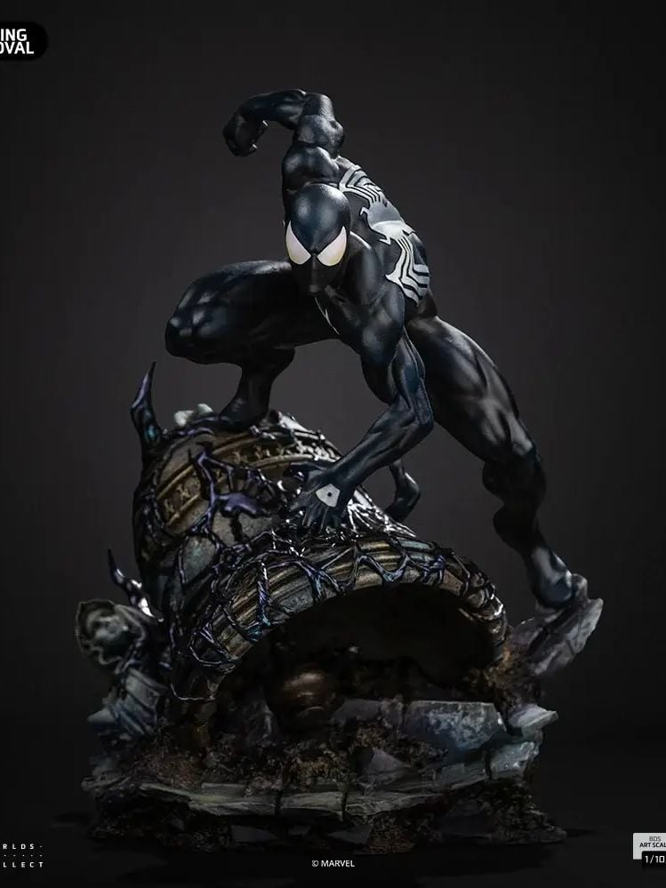 Black Spiderman - Marvel: Spiderman - Iron Studio resin statue Iron Studio anime figure