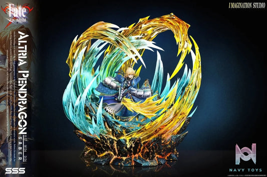 Artoria Pendragon resin statue Imagination Studio anime figure