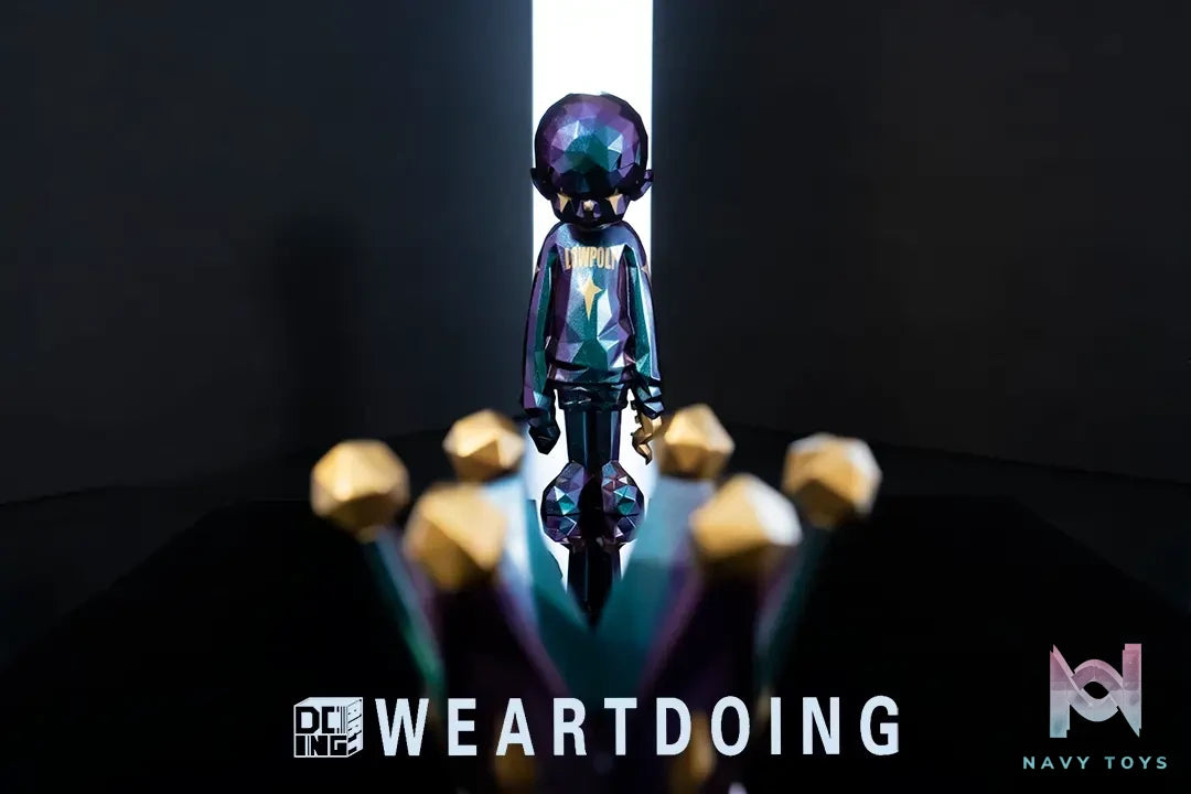WeArtDoing Studio – Original LOWPOLY series The Boy-LowPoly- Galaxy & The Boy-Lowpoly- Aurora (Licensed)