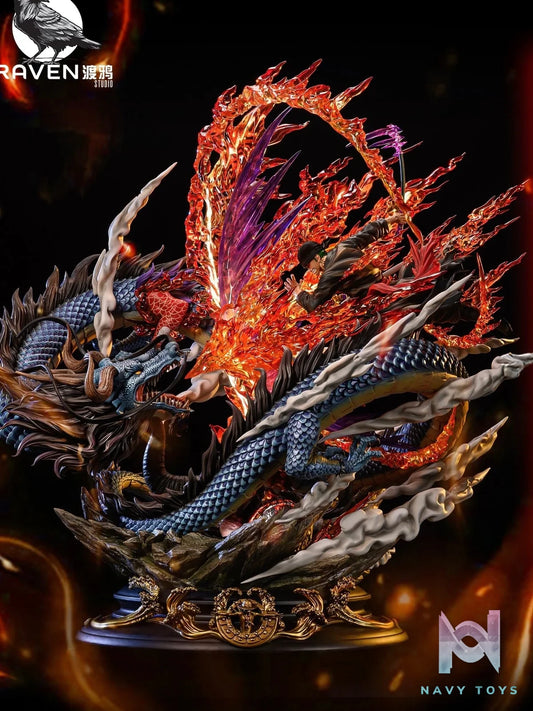 Zoro vs Kaido - One Piece - Raven Studio resin statue RAVEN Studio anime figure
