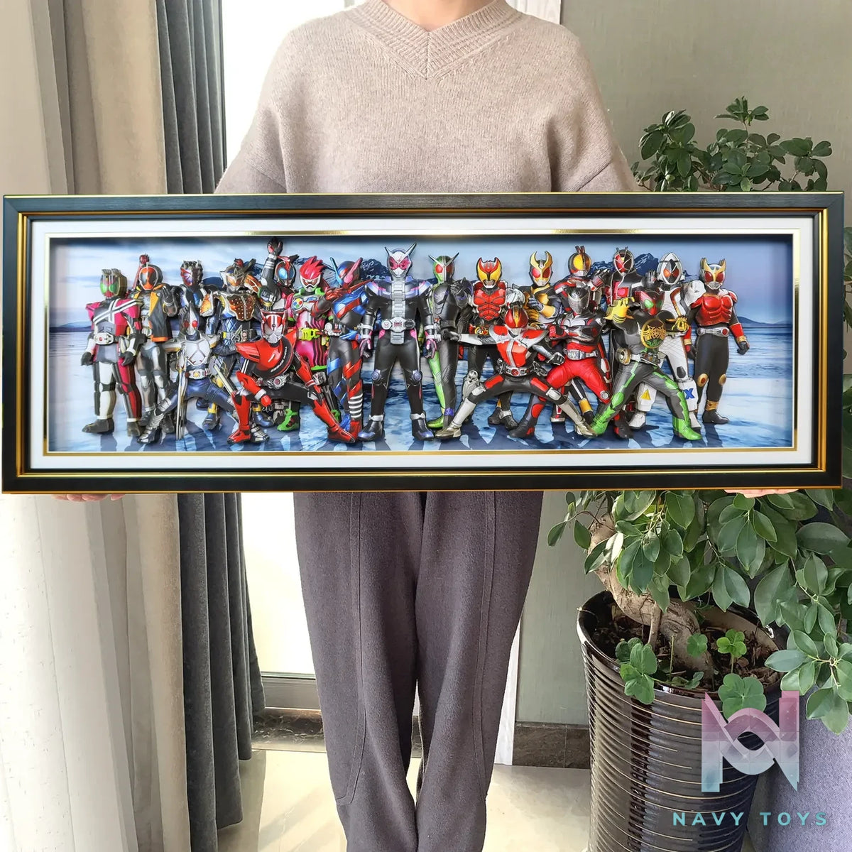 KALA HOME Studio – Kamen Rider Multiple Characters #02 3D Decorative Painting Kamen Rider