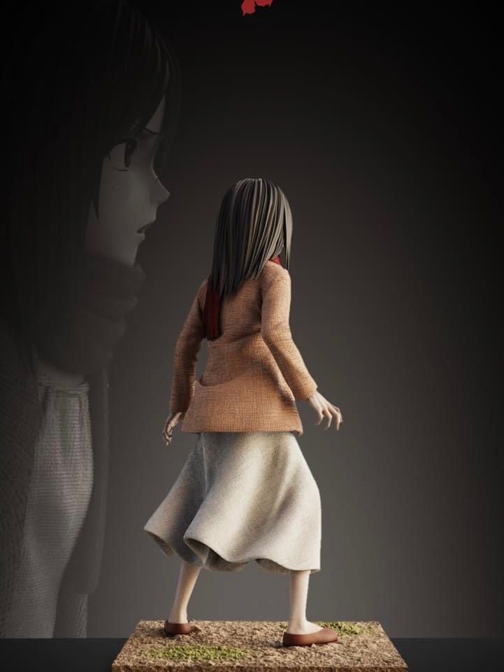 Childhood Mikasa Ackerman - Attack on Titan - Comic Hero Studio resin statue Comic Hero Studio anime figure