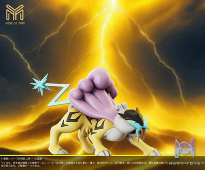 Mine Studio – Pokémon Legendary Pokémon #2 Three sacred Entei & Suicune & Raikou