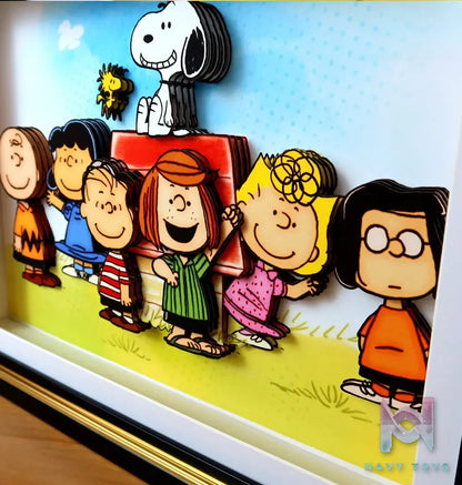 KALA HOME Studio – Peanuts Multiple Characters 3D Decorative Painting Peanuts
