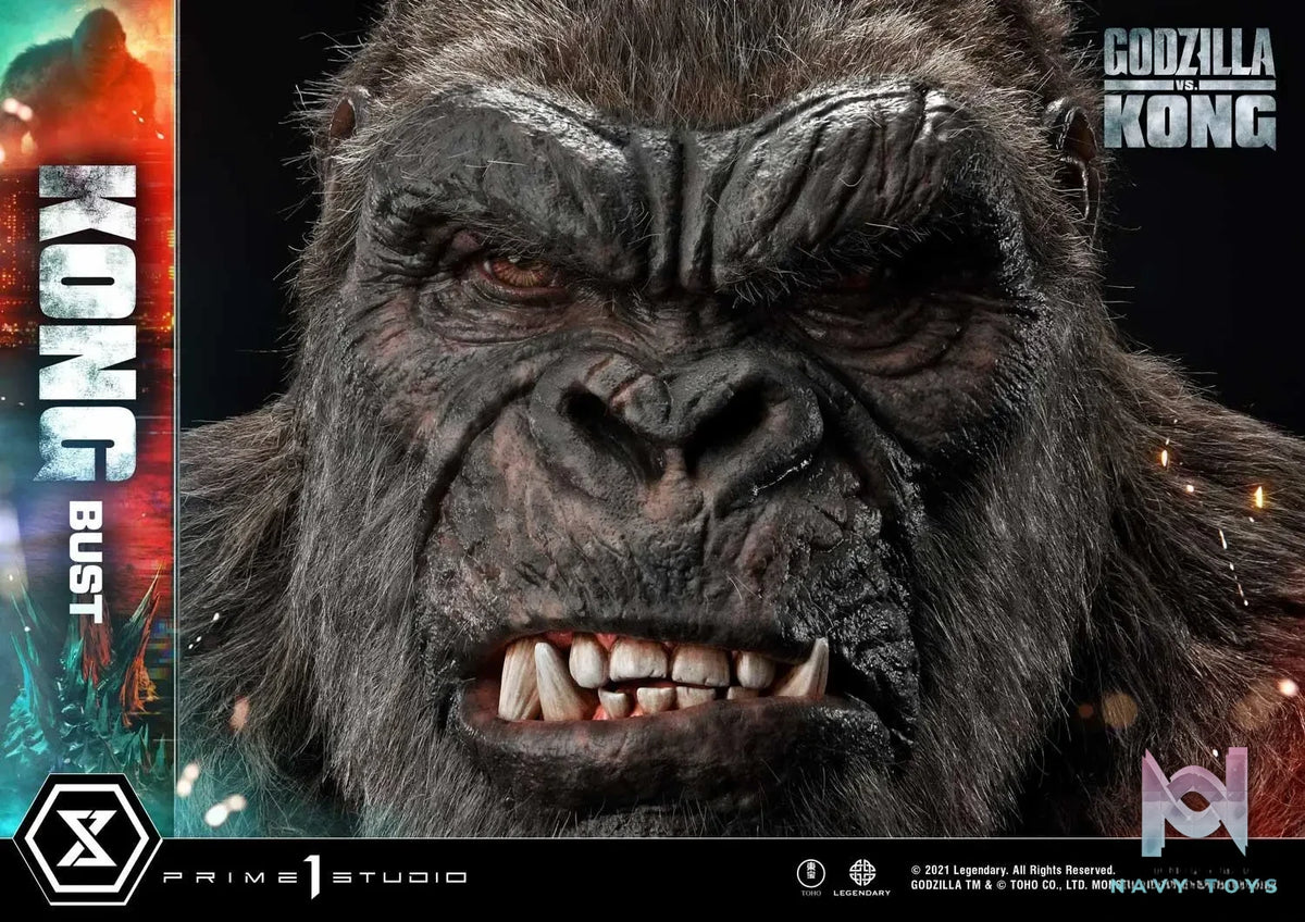 Prime 1 Studio – Life Size Bust Godzilla vs Kong Kong LSGVK-02 (Licensed)