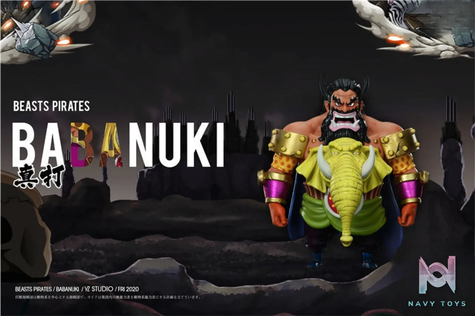 YZ Studio – One Piece Beast Pirates Babanuki