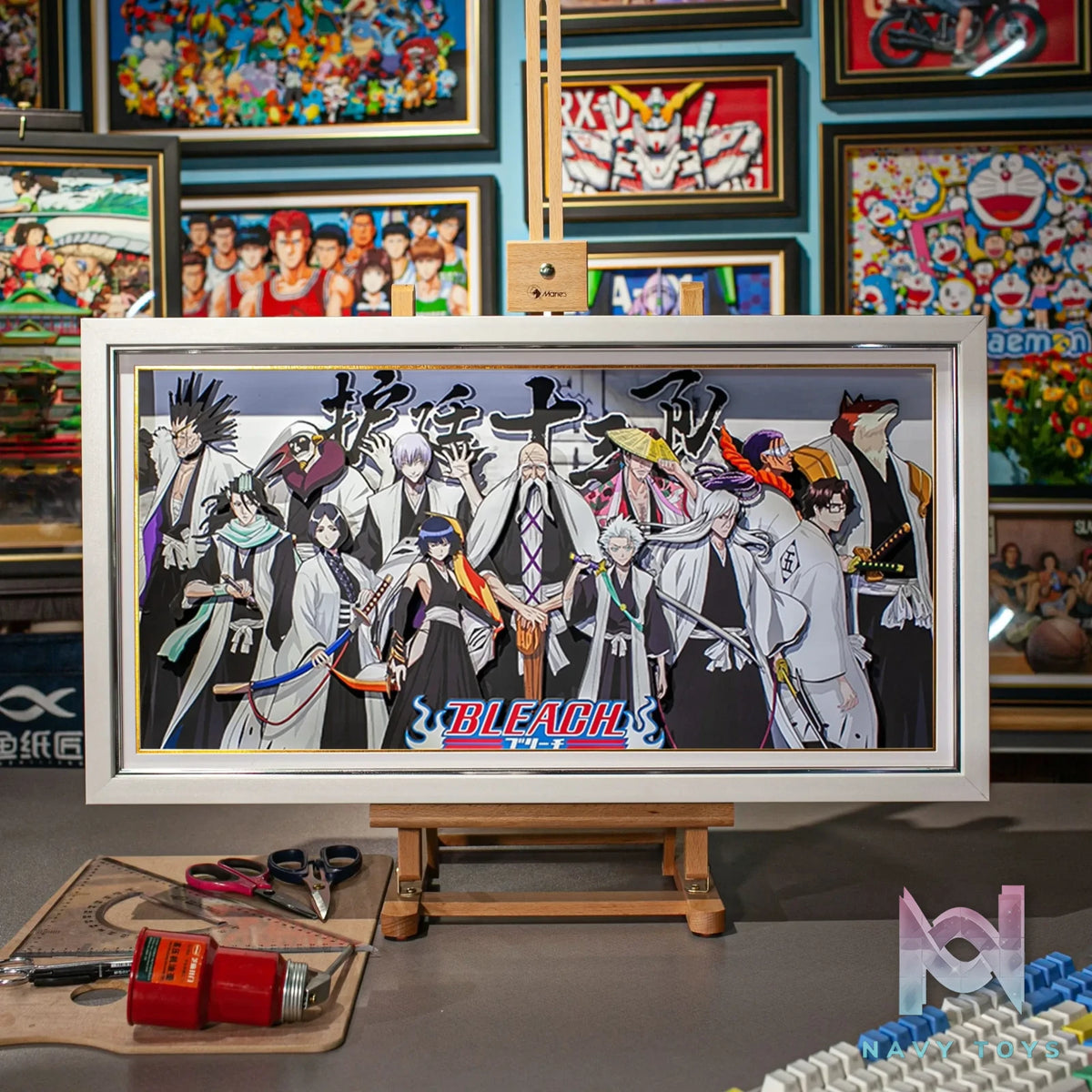 Yu Zhi Jiang Studio – Bleach Multiple Characters Series #8 3D Decorative Painting Bleach