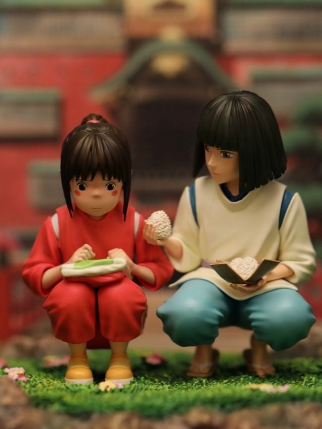 Haku & Chihiro - Spirited Away - ShenYin Studio resin statue shenyin studio anime figure