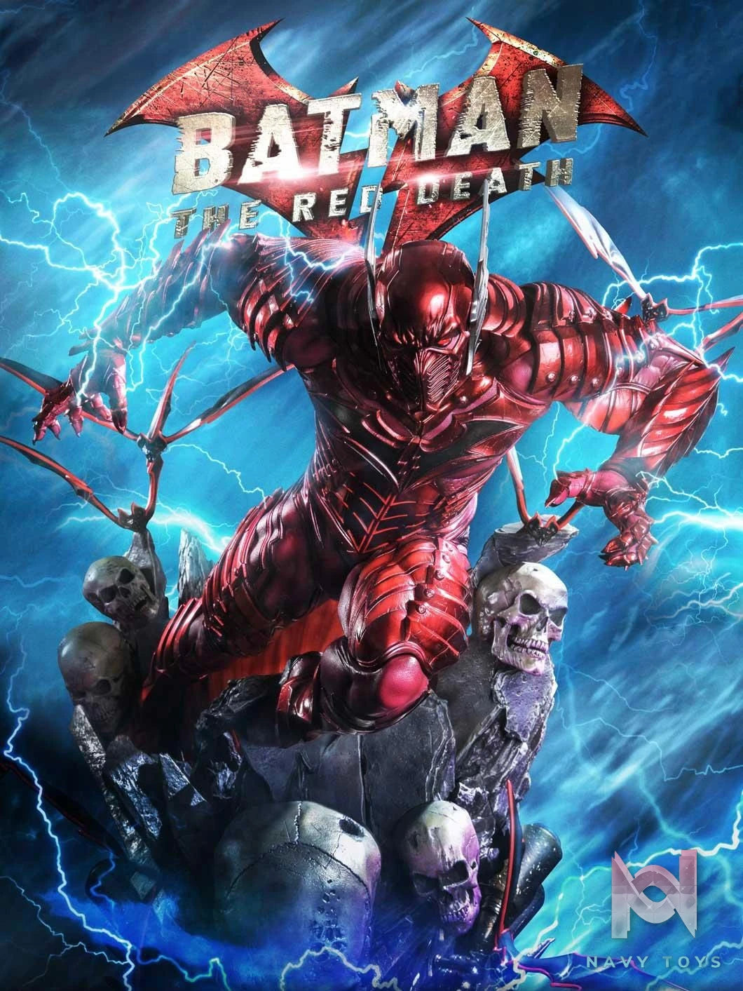 The Red Death - Dark Nights: Metal - Prime 1 Studio (MMDCMT - 07; MMDCMT - 07LM) resin statue Prime 1 Studio anime figure