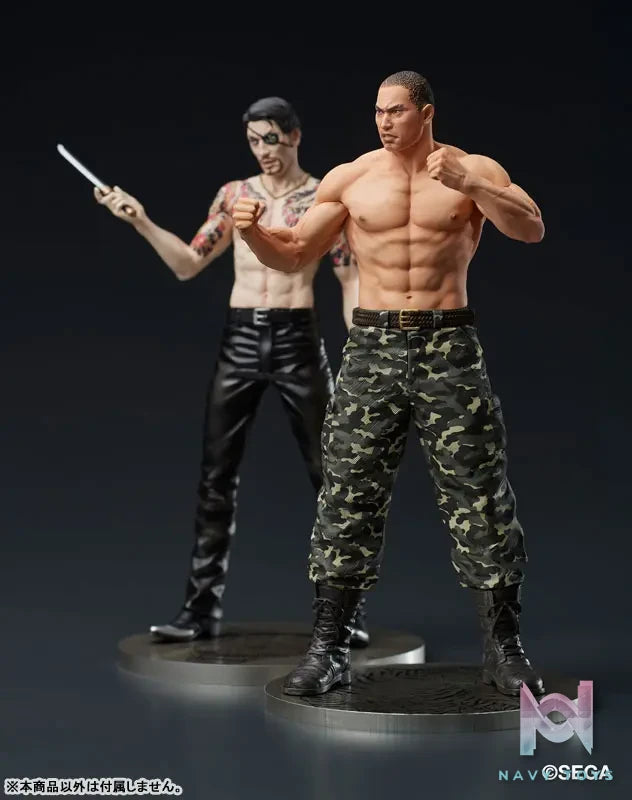 DIGACTION Studio – DIGSTA “Like a Dragon” Taiga Saejima & Goro Majima -BATTLE STYLE- Complete Figure (Licensed)