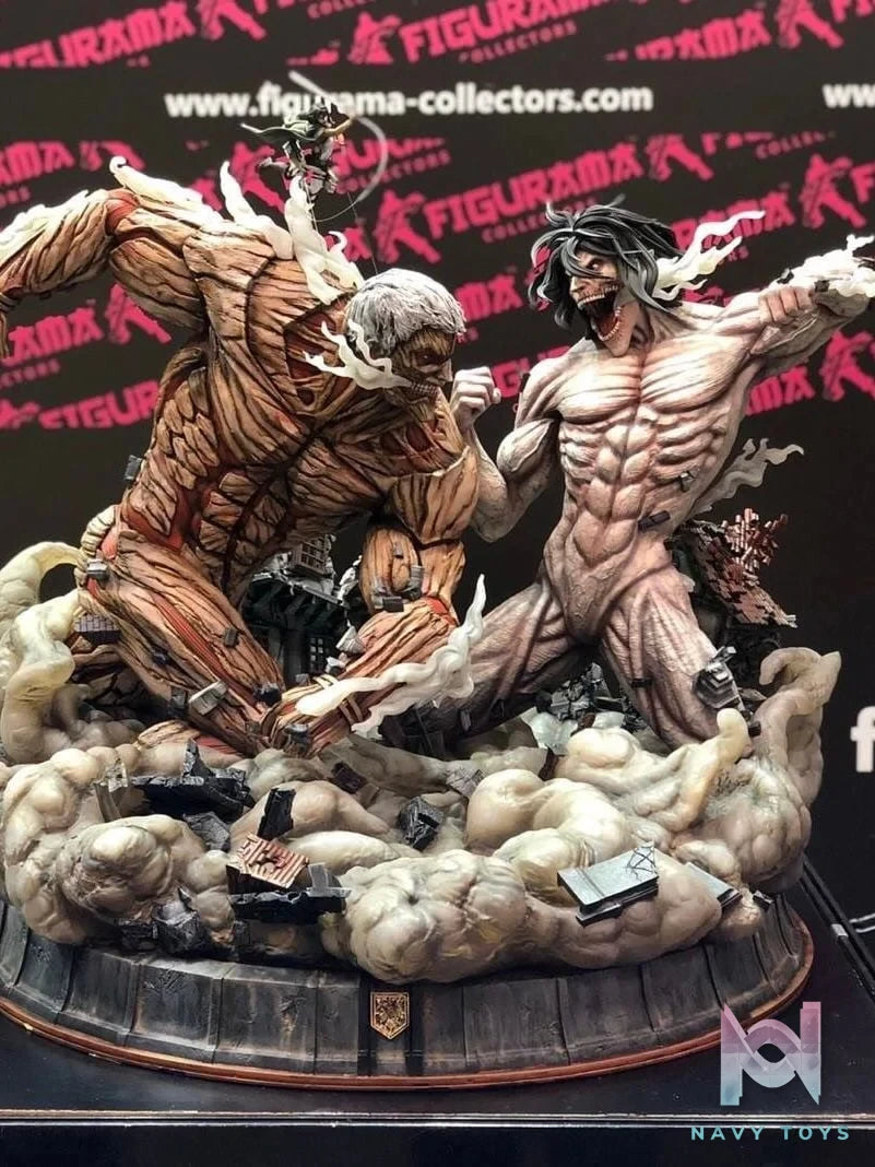 Reiner & Eren - Attack on Titan - Figurama Collectors resin statue Figurama Collectors Studio anime figure