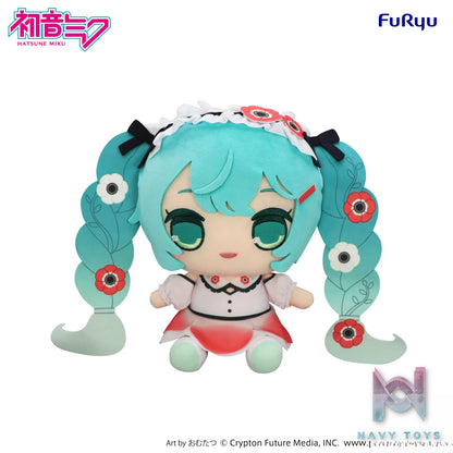 FURYU – Hatsune Miku KYURUMARU Big Plush Toy Anemone (Licensed)