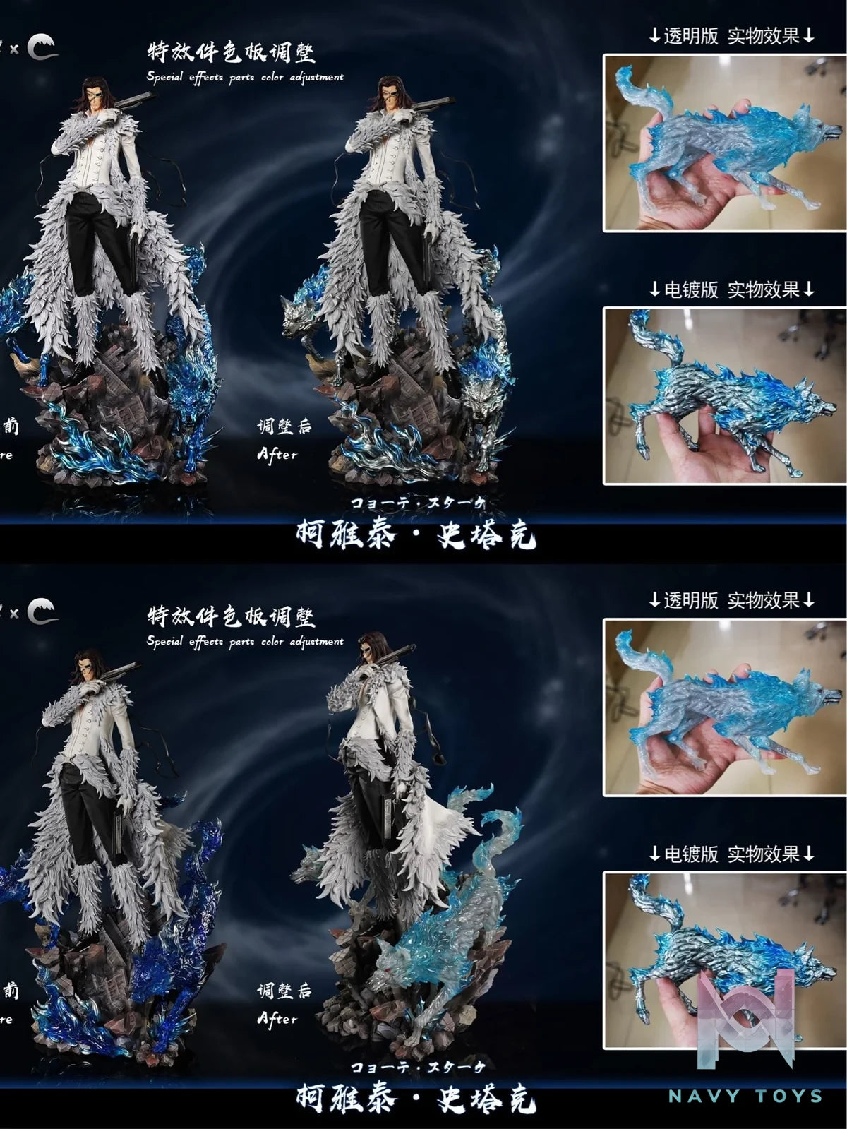 Coyote Starkk - Bleach - HXHENG x Cheng Studio resin statue HXHENG x CHENG Studio anime figure