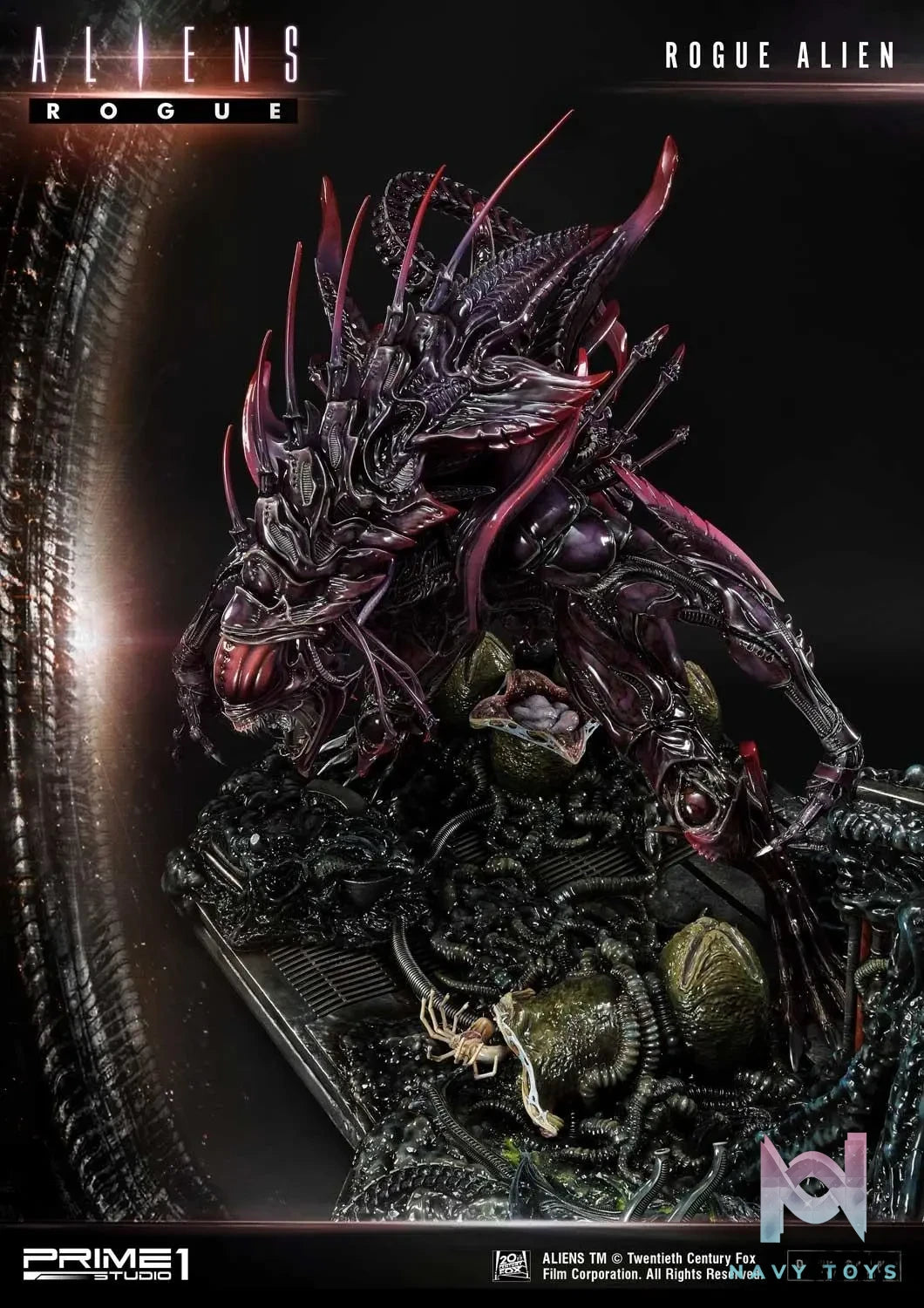 Prime 1 Studio – Premium Masterline Aliens (Comics) Rogue Alien ‘Battle Diorama’ PMDHAL-04 PMDHAL-04EX(Licensed)