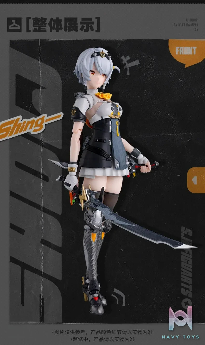 BANDAI SPIRITS X miHoYo – Zenless Zone Zero Soldier 0 – Anby Action Figure (Licensed)