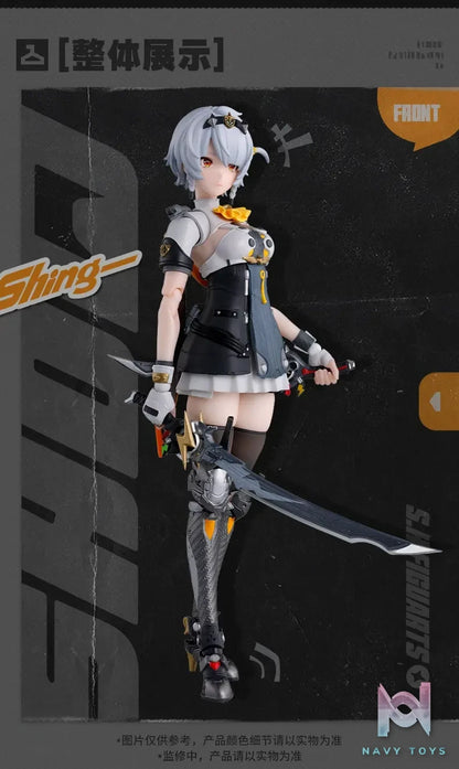 BANDAI SPIRITS X miHoYo – Zenless Zone Zero Soldier 0 – Anby Action Figure (Licensed)