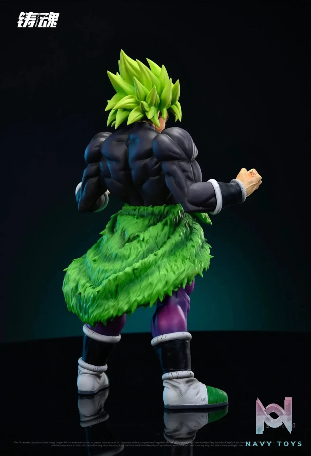 Sculpting Soul Studio - Super Warriors of Universe 7 (Goku, Vegeta, Gohan, Piccolo, Broly) resin statue Navy Toys anime figure