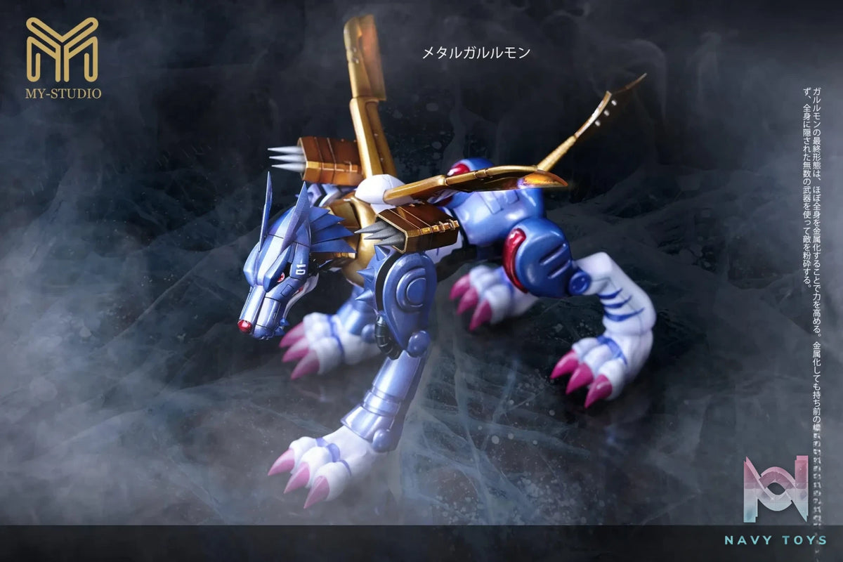 Mine Studio – Digimon Bright and Dark Round 2 – MetalGarurumon & DarkGarurumon