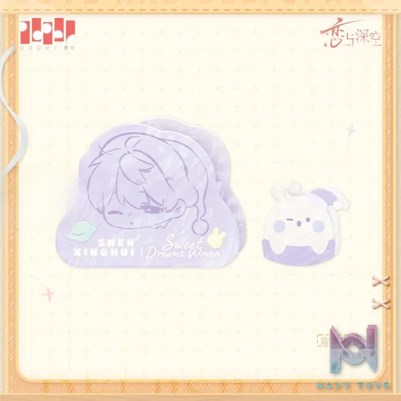 Papergames – Love and Deepspace Sweet Dreams Series Hair Claw Set (Licensed)