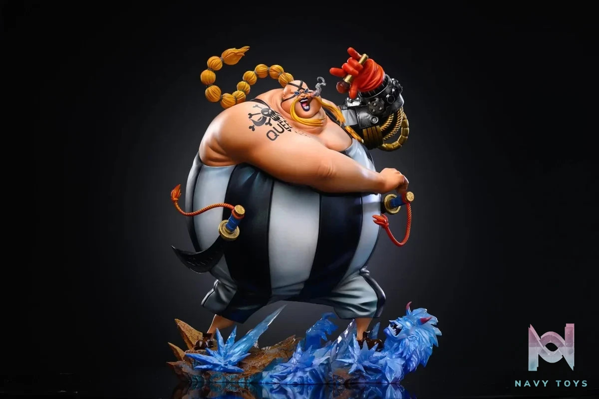 LX Studio & SY Studio - One Piece Beasts Pirates Calamities Resonance Series 02 Queen resin statue Navy Toys anime figure