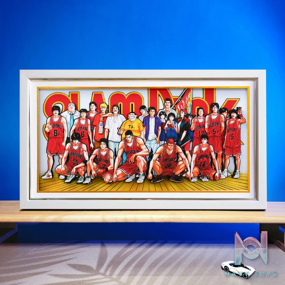 Yu Zhi Jiang Studio – Slam Dunk Multiple Characters Series #10 3D Decorative Painting Slam Dunk