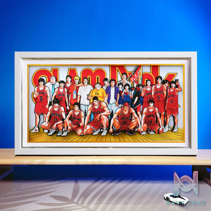 Yu Zhi Jiang Studio – Slam Dunk Multiple Characters Series #10 3D Decorative Painting Slam Dunk