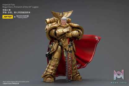 JOYTOY Studio – Warhammer ‘The HorusHeresy’ Imperial Fists Rogal Dorn, Primarch of the Vllth Legion JT8865 (Licensed)