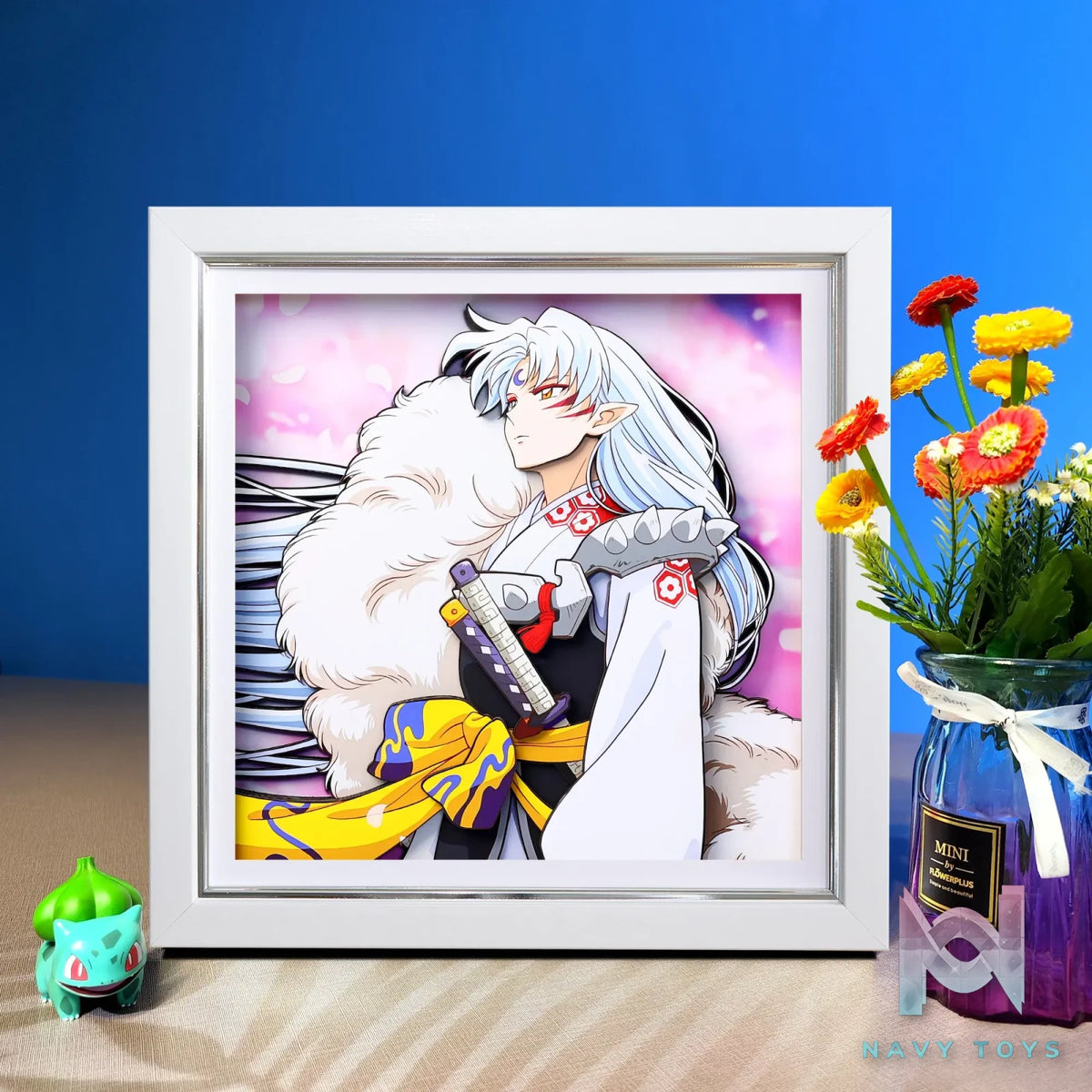 Yu Zhi Jiang Studio – Sesshomaru 3D Decorative Painting Inuyasha