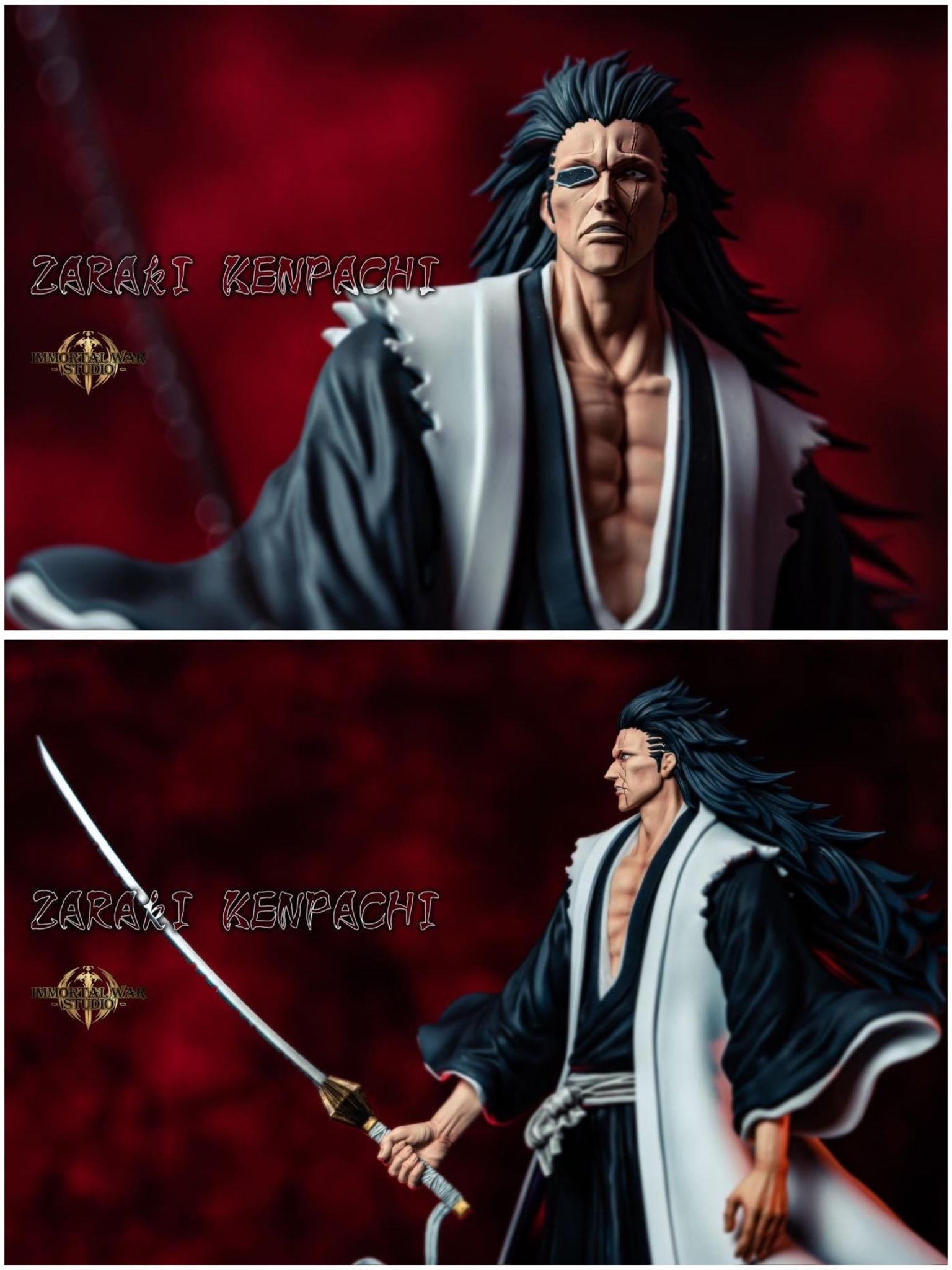 Zaraki Kenpachi - Bleach - IW Studio resin statue IW Studio anime figure