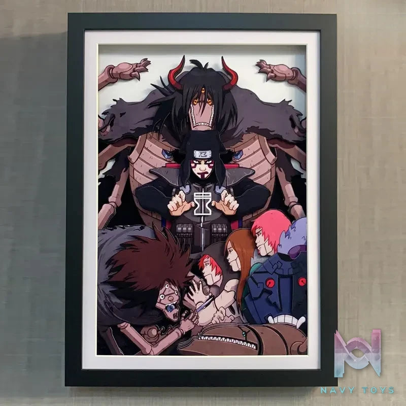 KALA HOME Studio – Kankuro 3D Decorative Painting Naruto