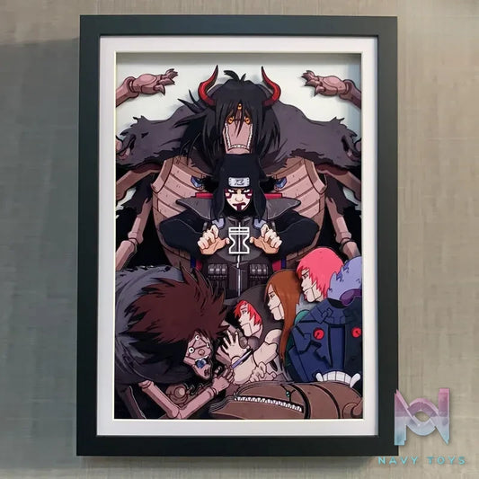 KALA HOME Studio – Kankuro 3D Decorative Painting Naruto