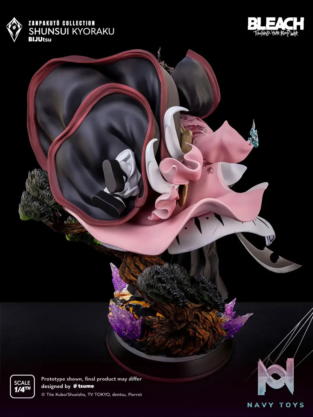 Tsume Studio – Bleach : Shunsui Kyoraku 1/4 Statue (Licensed)