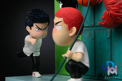 D&J Studio – Slam Dunk Anime Chibi Cutscene #2 Locker Room Hanamichi & Hisashi