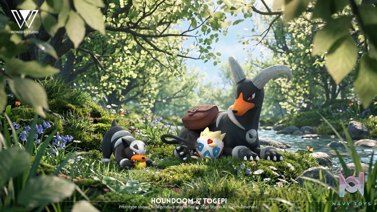 Wonder Studio – Houndoom Evolution Set Pokémon