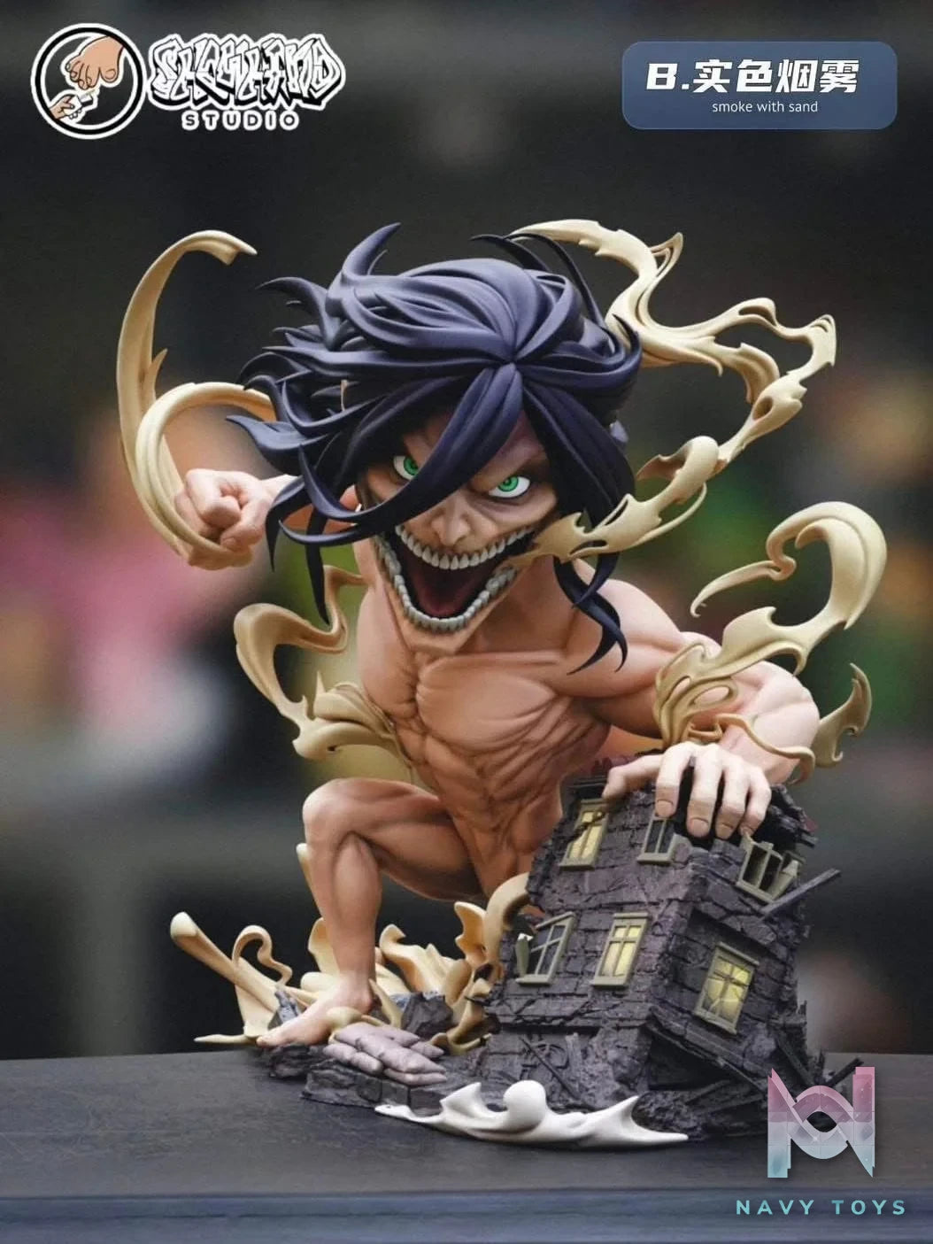 Attack Titan - Attack On Titan - Showhand Studio resin statue shadow hand studio anime figure