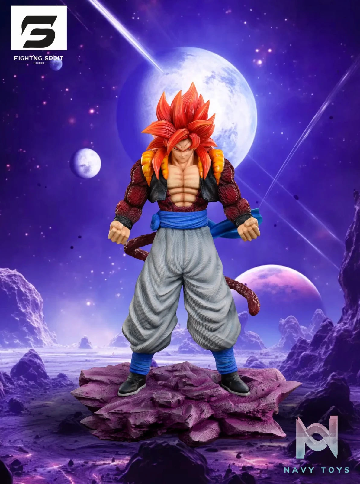 Fighting Sprit Studio – Dragon Ball Super Saiyan 4 Gogeta