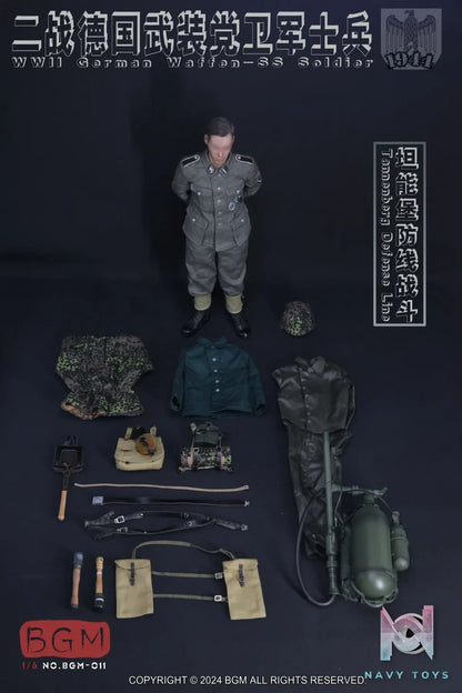 BGM Studio – 1/6 WWII German Waffen-SS Soldier Tannenberg Defense Line 1944 Accessory (Licensed)