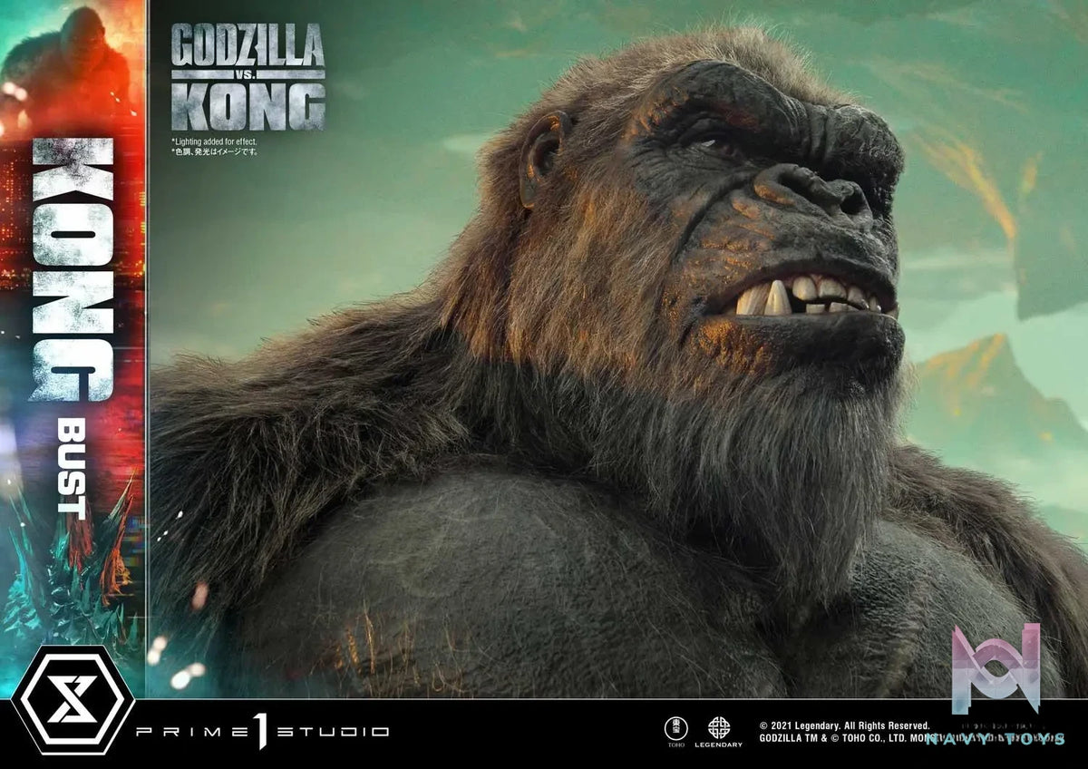 Prime 1 Studio – Life Size Bust Godzilla vs Kong Kong LSGVK-02 (Licensed)