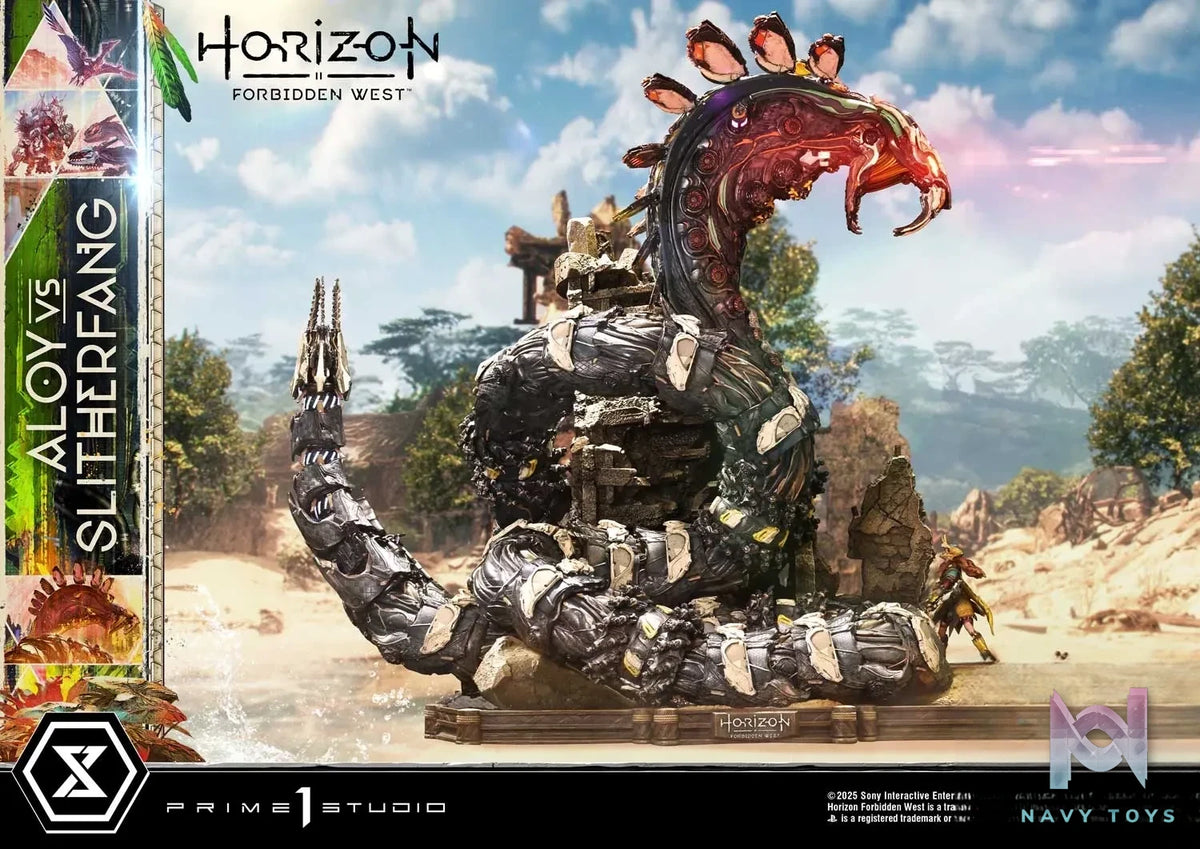Prime 1 Studio – Ultimate Diorama Masterline Horizon Forbidden West Aloy vs. The Slitherfang UDMHFW-01 UDMHFW-01S (Licensed)