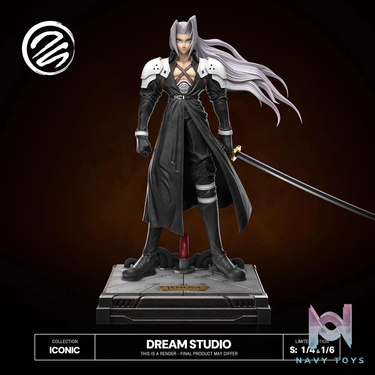 Sephiroth resin statue Dream Studio anime figure
