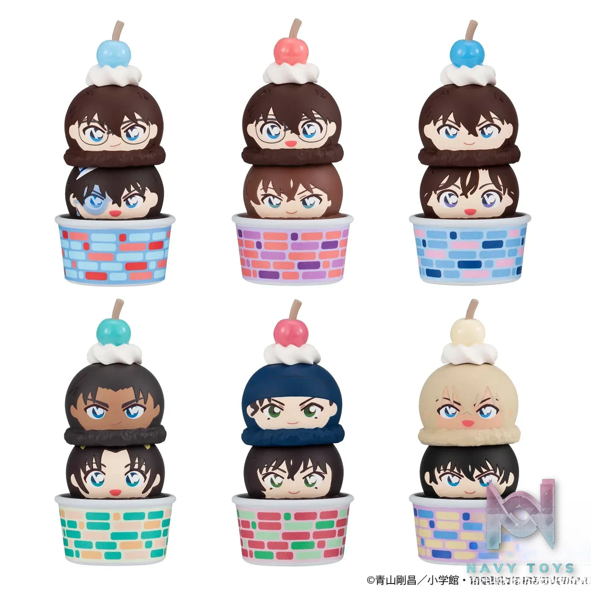 Megahouse – Stack Up X Change Detective Conan 6Pack BOX (Licensed)