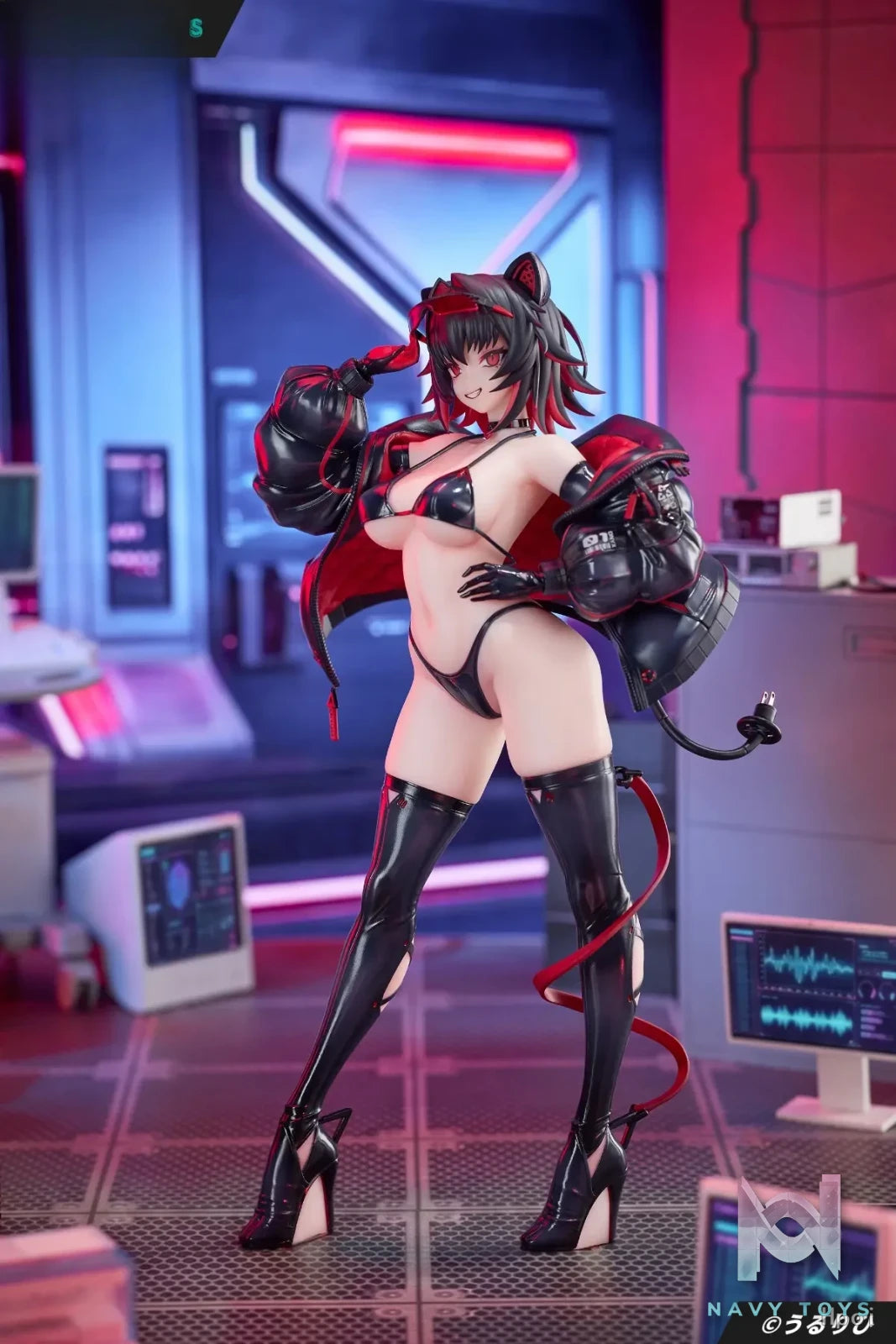 Pink Rouge X EnsouToys – Original Cyber Pets Onyx 1/6 Figure (Licensed)